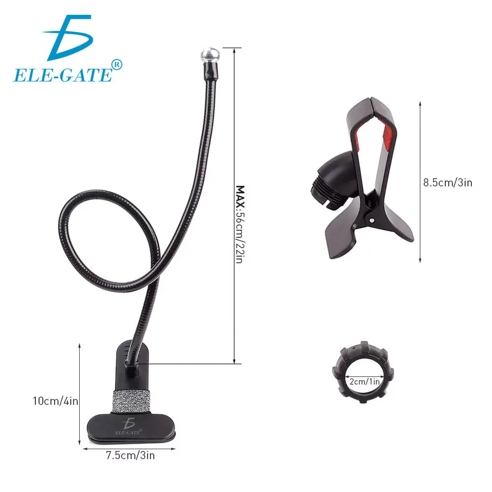 Universal Flexible Cell Phone Holder iPhone Table Bed 360°