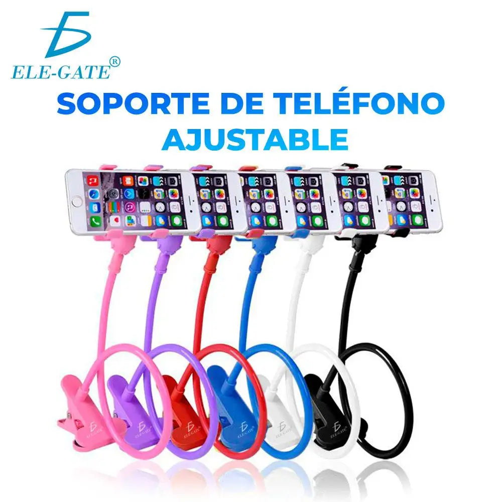 Universal Flexible Cell Phone Holder iPhone Table Bed 360°