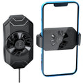 ELE-GATE Portable Rechargeable Mobile Phone Radiator Fan Quiet ABS Material Gaming Cooling (Model CLR.S1)
