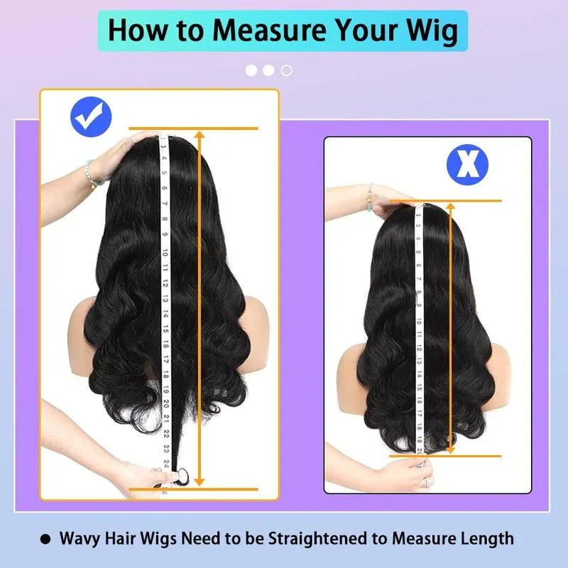 Human Hair Wigs with Bangs 32 Inches Full Machine Made Hair Wig Bone Straight 200 Density Glueless Wig Human Hair Non Lace Wig