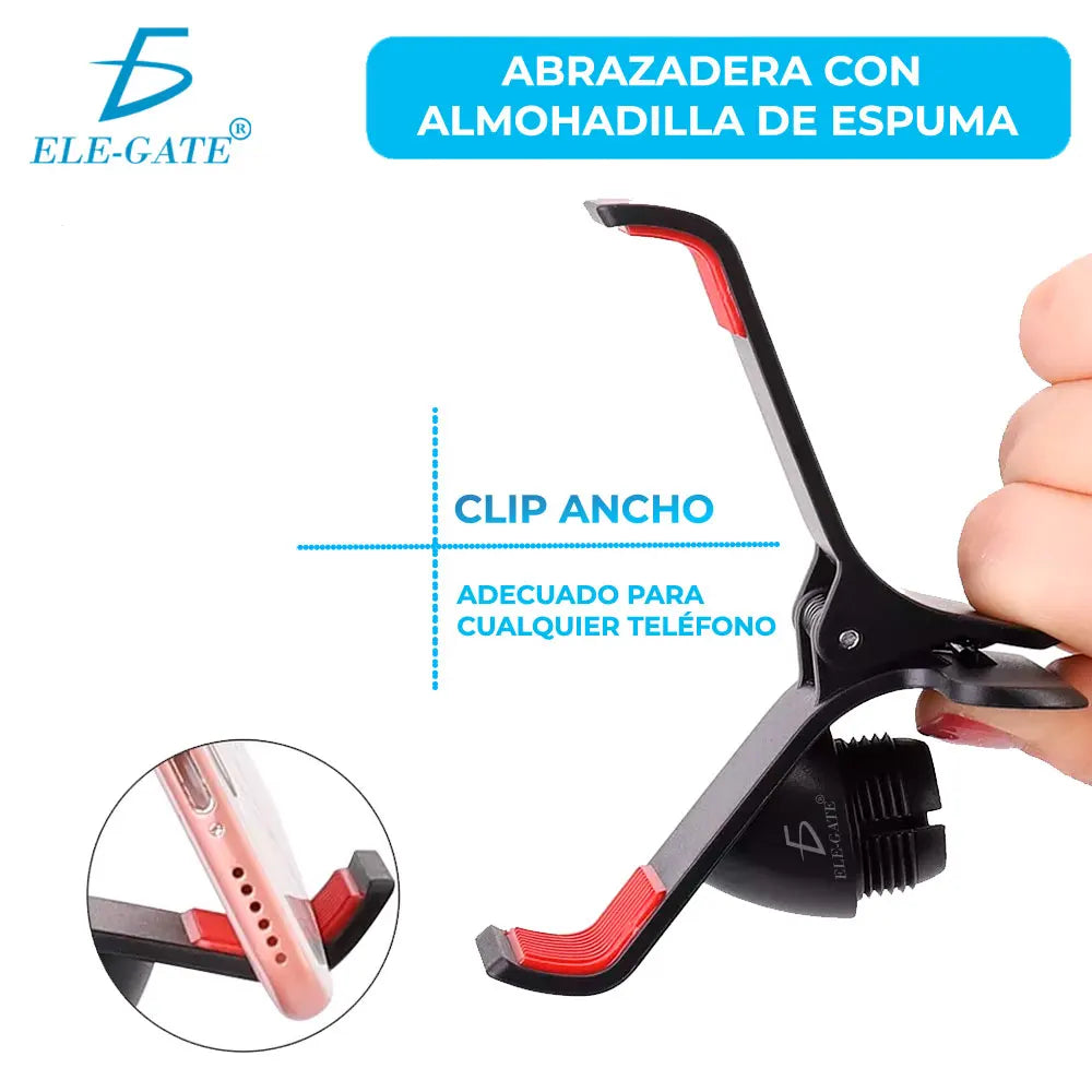 Universal Flexible Cell Phone Holder iPhone Table Bed 360°