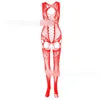 Sexy Adult Lace Bodysuit Transparent Hollow Design Garter Lingerie Body Tights Underwear