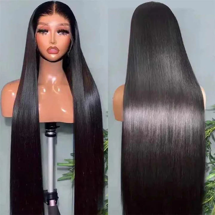 100% Virgin Vietnamese Human Hair HD Lace Front Bundles Black Women Soft Bouncy Long-Lasting 200% Density Deep Wave/Body
