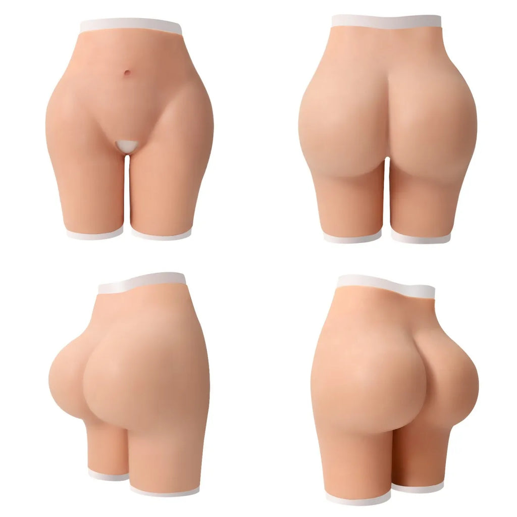 Soft Silicone Woman Clothing Thickened Bumbum Padded Shaper Panties with Bomb Butt Breathable Comfortable Pant Pads for Women