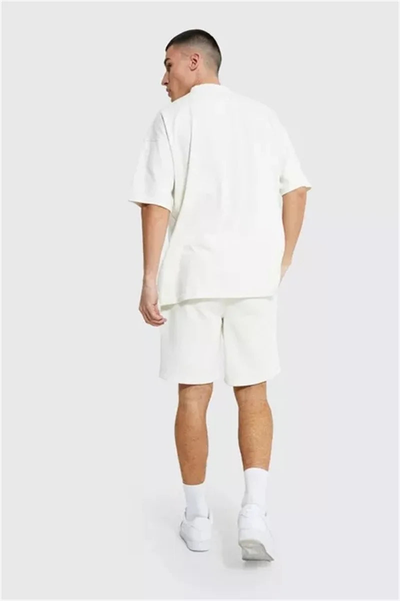 Tshirt T-shirt Men New Style Custom Printable Logo Polyester Cotton Fabric Oversized Men White Distressed Tshirt