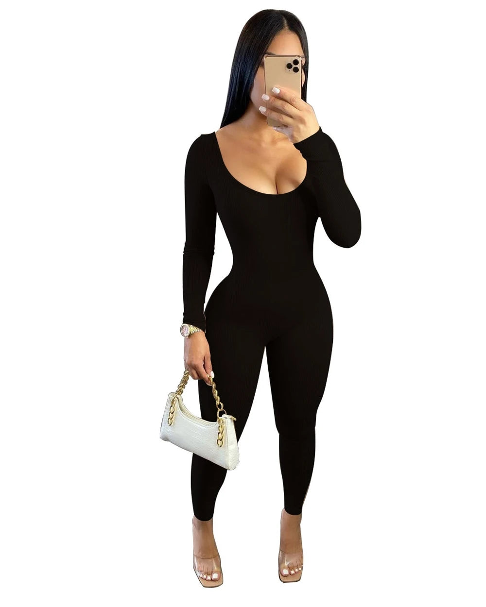 X01278S Fashion Casual Character Tight Leggings Jumpsuit