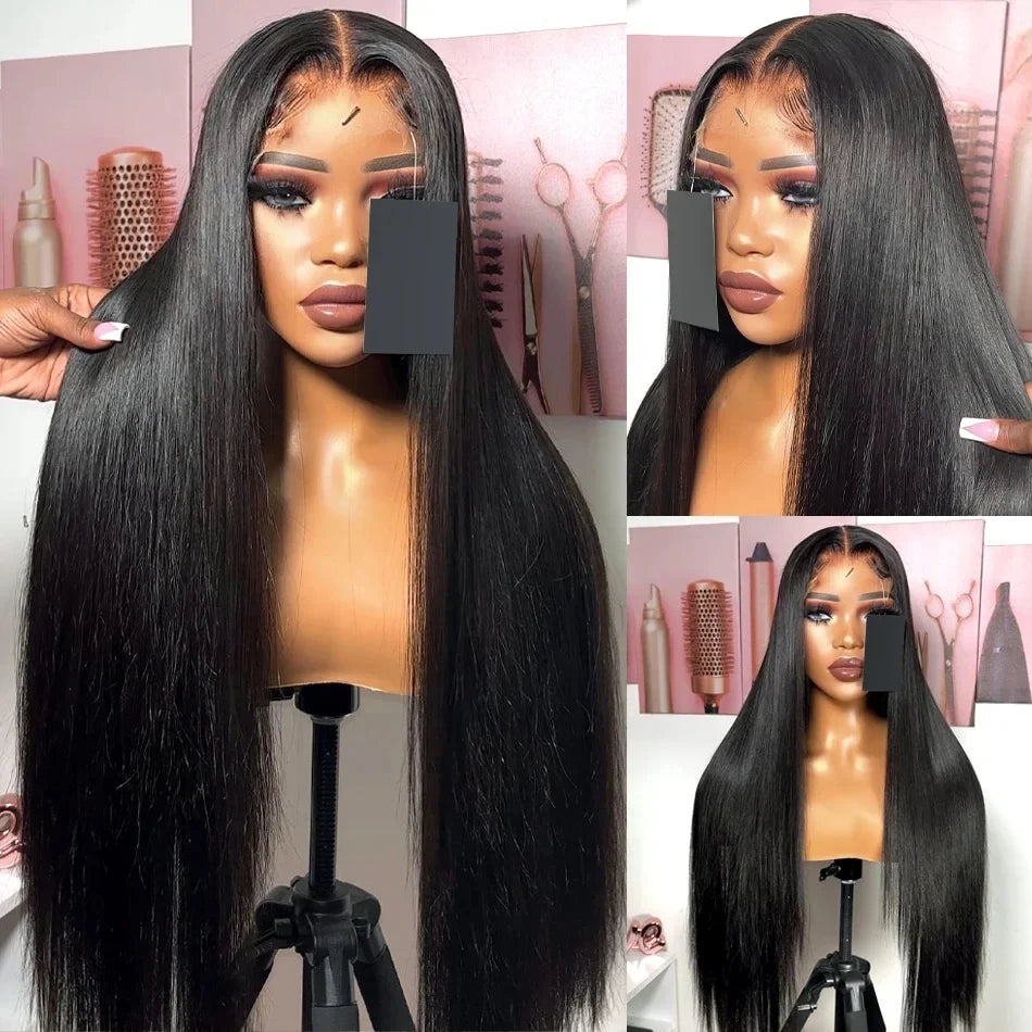 Wholesale Cheap Virgin Hair Full Lace Straight Wig,Real Natural 100% Human Hair Wig,Brazilian Hair Full Lace Wig for Black Women
