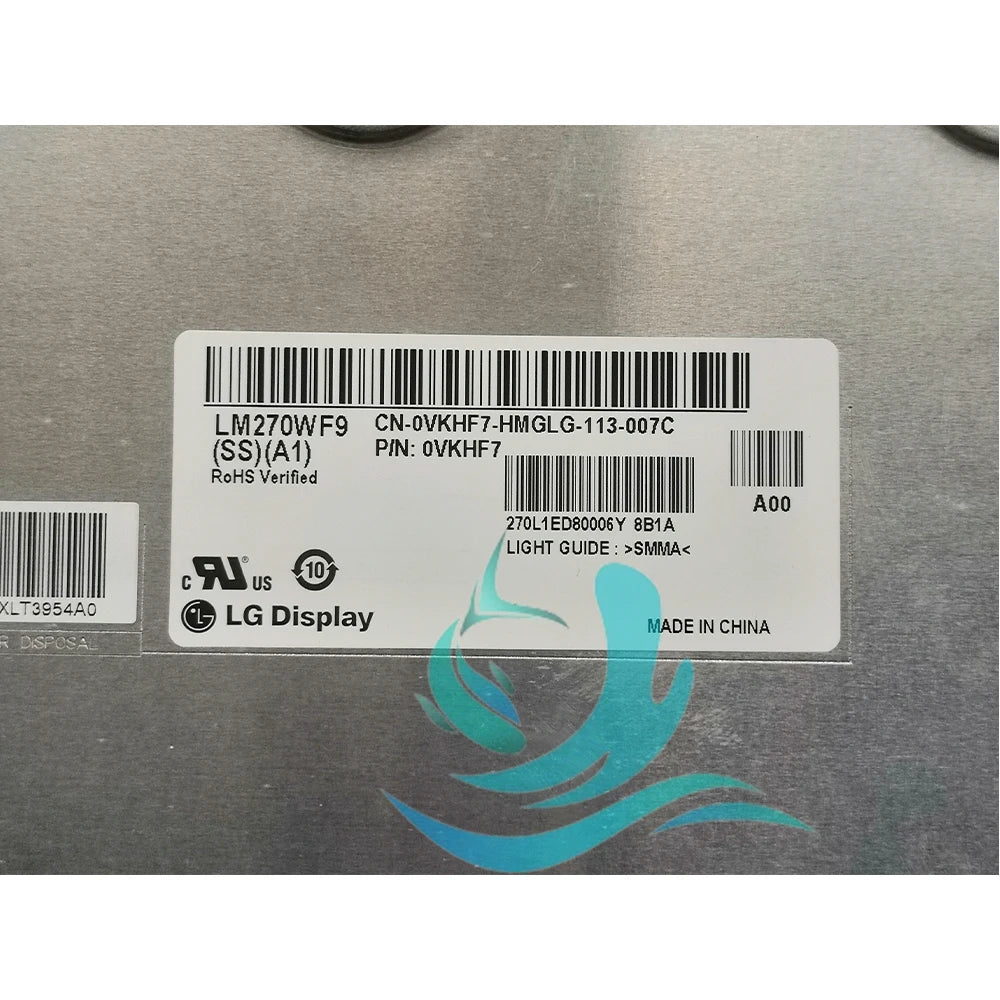 New Original IPS LM270WF9 SSB1 LM270WF9 SSA1 LM270WF9 SSA2 LM270WF9  for AW2720 Esports Gaming Monitor / Aliens AW2720HF