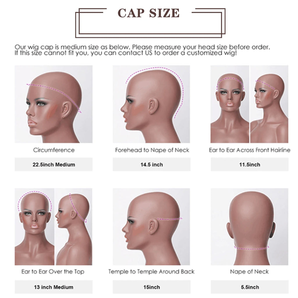 Short Bob Human Hair Wigs Ombre Blonde 13x6 Virgin Hair Wig With Bangs