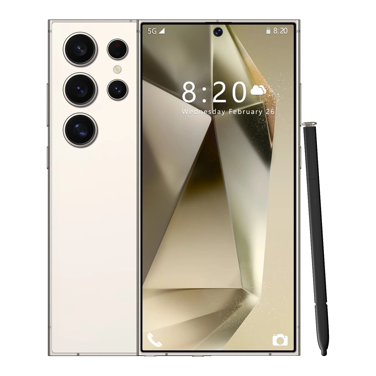 S24 Ultra 5G Smartphone 7.3 Inch Large Real 4G Screen 65W Quick Charge 8+512GB All-in-One 12GB Built-in Pen US Stock