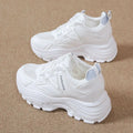 New Arrive Thick Bottom Trend Versatile Sneakers Women Flat Casual Sport Shoe New Sneakers Women Casual Breathable Sport Shoes