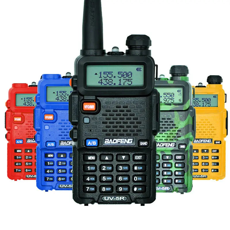 Original BapFeng Radio Wholesaler UV5R 136-174MHz 400-520MHz UV5R Colorful Walkie Talkies Baofeng UV5R Handheld Two Way Radio
