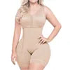 Custom Logo s Colombianas Mujer High Compression Post-operative Side Zip Body Shaper Woman Clothing  Shapewear for Women
