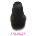 100 13x6 Raw Virgin Lace Frontal Human Hair Wig, Invisible Glueless HD Full Lace Front Wigs, Brazilian Bone Straight Hair Wig