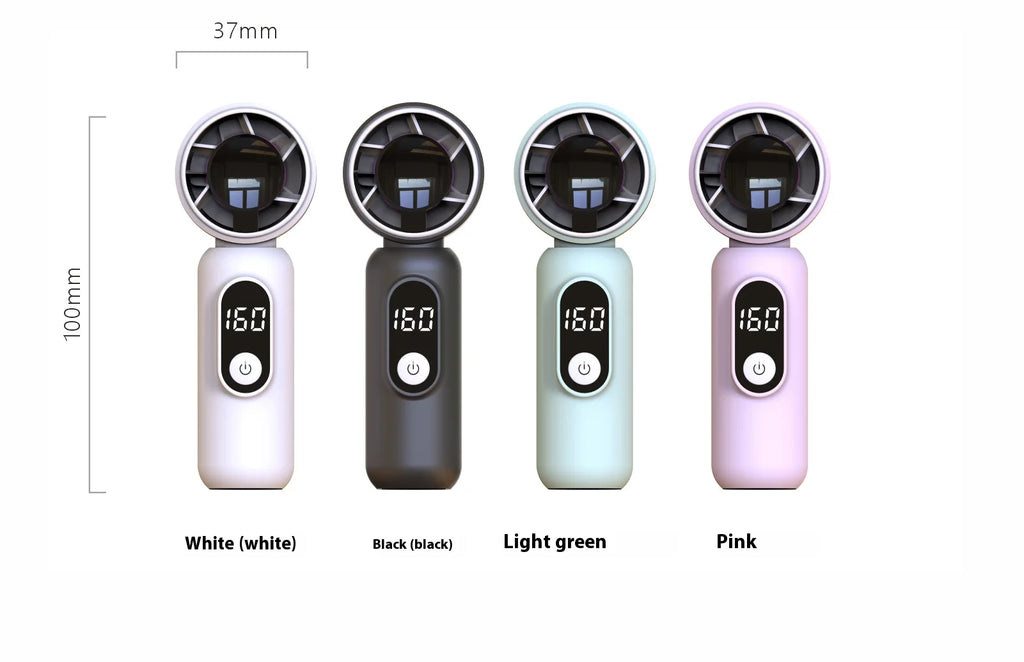 LOGO Customize Strong Wind Air Cooling Hand Small Fan Portable Usb Desktop Rechargeable Handheld Mini Fan for Personal
