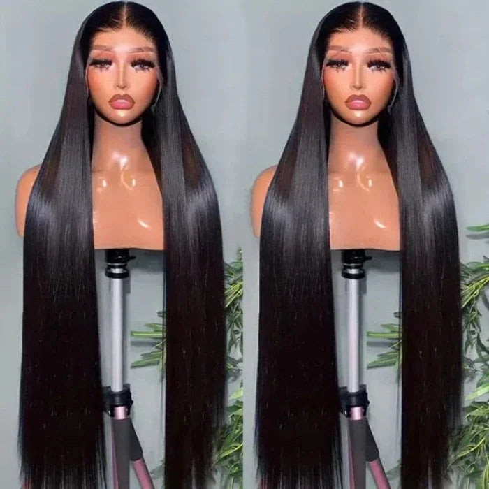 New Arrival 9x6 Glueless Wigs Raw Vietnamese Hair Natural Color Bone Straight High Density  13x4 HD Lace Front Human Hair Wig