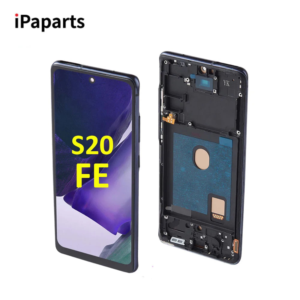Mobile Phone LCD Digitizer Assembly for S20FE TFT Screen with 1 Year Warranty
