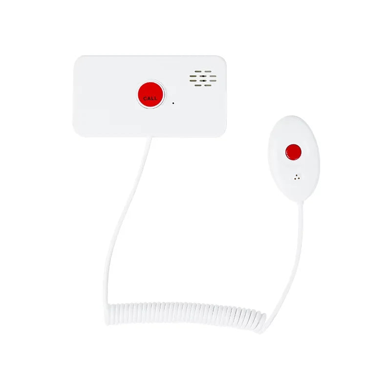 Wireless Call System Nurse Call System with 24  Call Buttons and 1 Central Monitoring Unit for Patients Caregiver Residents