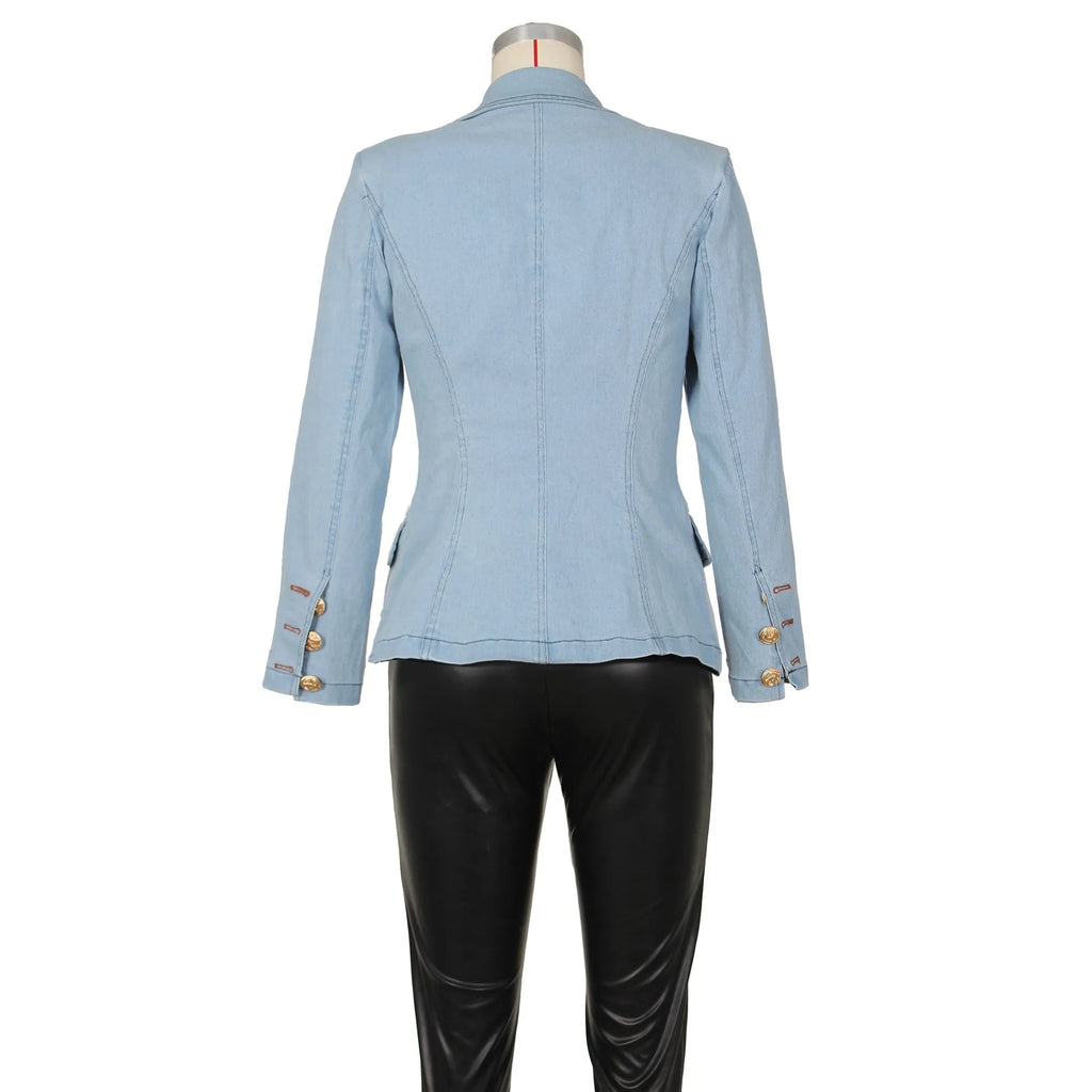 5XL Casual Irregular Long Sleeve Patchwork Jean Dress Plus Size Women Lady Denim Shirt