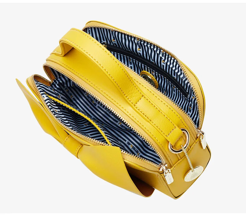 Elegant Women PU Leather Handbags Female Shoulder Crossbody Bags for Women Handbags High Quality Ladies Messenger Hand Bags Bow