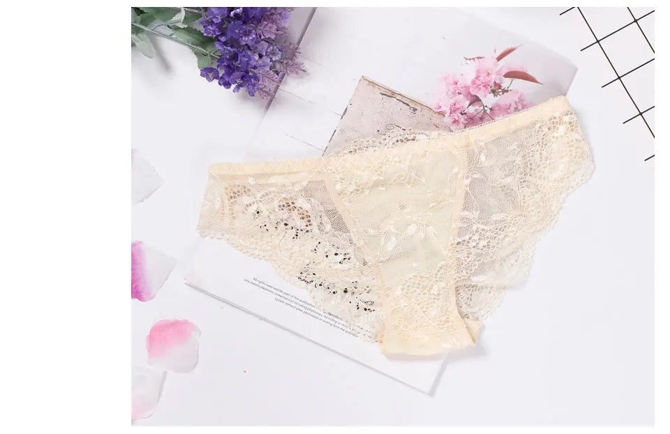 lingerie porno push up bra set intimates lace top and panties lace underwear set 3/4 cup underwear set women