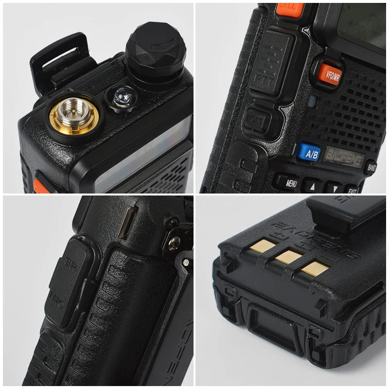 Original BapFeng Radio Wholesaler UV5R 136-174MHz 400-520MHz UV5R Colorful Walkie Talkies Baofeng UV5R Handheld Two Way Radio
