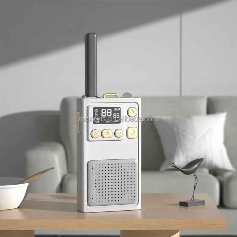OEM Factory Fashion Design Foldable Walkie Talkie Toys for Boys Girls Kids and Adults for Communication in Home & Outdoors