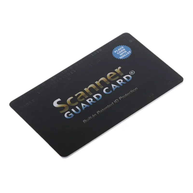 High Quality Portable Credit Card Protector RFID Blocking NFC Signals Shield Secure For Passport Case Purse