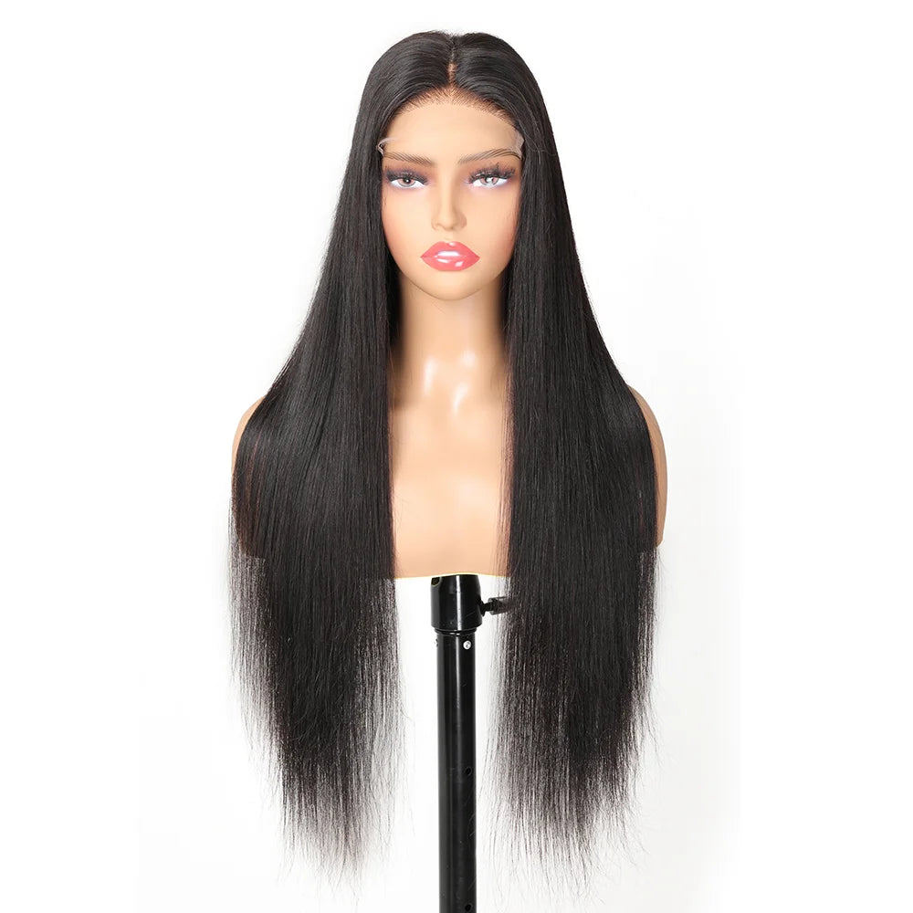 New Arrival 9x6 Glueless Wigs Raw Vietnamese Hair Natural Color Bone Straight High Density  13x4 HD Lace Front Human Hair Wig