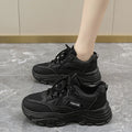 Simple Printing Korean Plate Shoes Spring Autumn College Wind Trend Casual Lace Breathable Wear Resistant Ladies' Casual Shoes