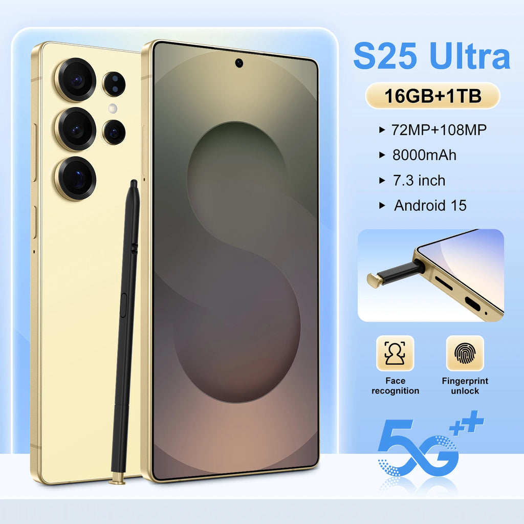 5G + Wi-Fi7 Enabled Mobile S25Ultra for High-speed Network Scenarios