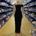 In Stock  CY901546 Moonlit Ruffle Maxi Dress One Shoulder Elegant Evening Dresses for Party Club Birthday 2025 Woman Clothing