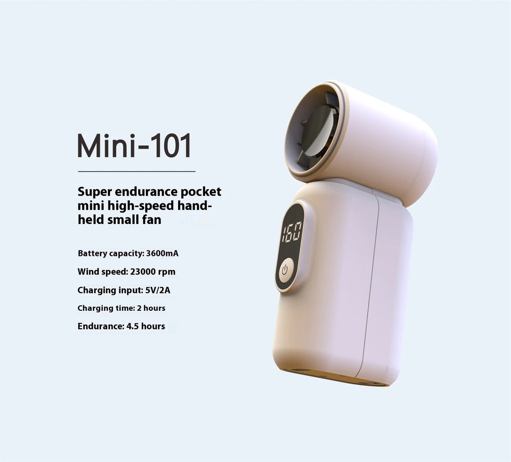 LOGO Customize Strong Wind Air Cooling Hand Small Fan Portable Usb Desktop Rechargeable Handheld Mini Fan for Personal