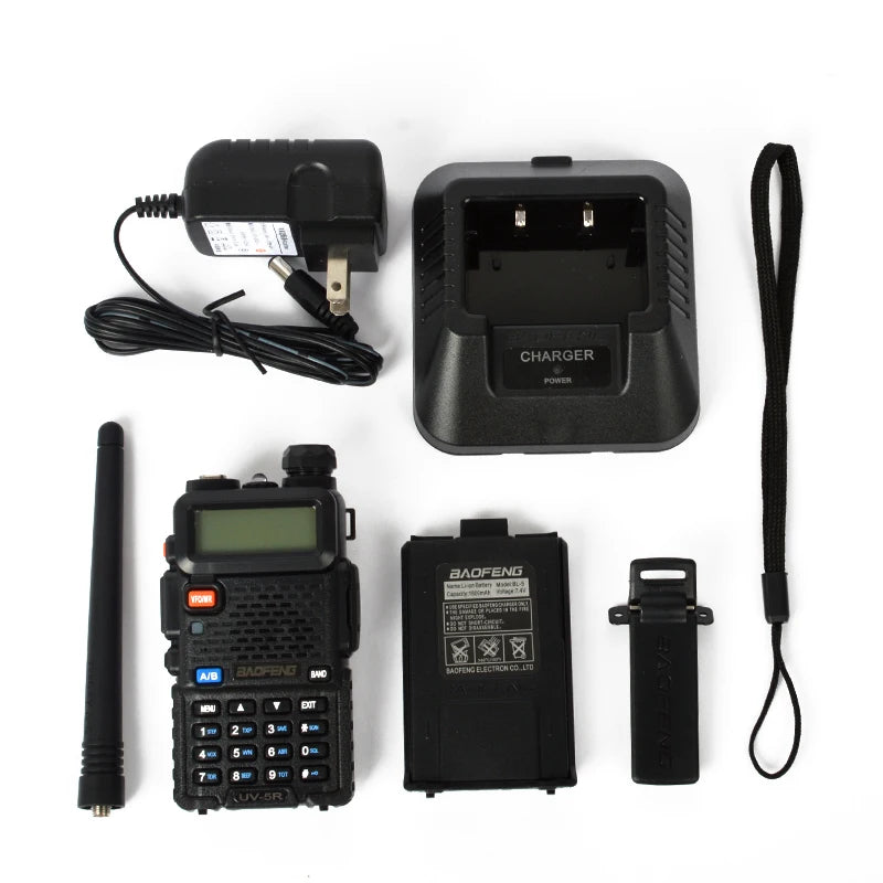Original BapFeng Radio Wholesaler UV5R 136-174MHz 400-520MHz UV5R Colorful Walkie Talkies Baofeng UV5R Handheld Two Way Radio