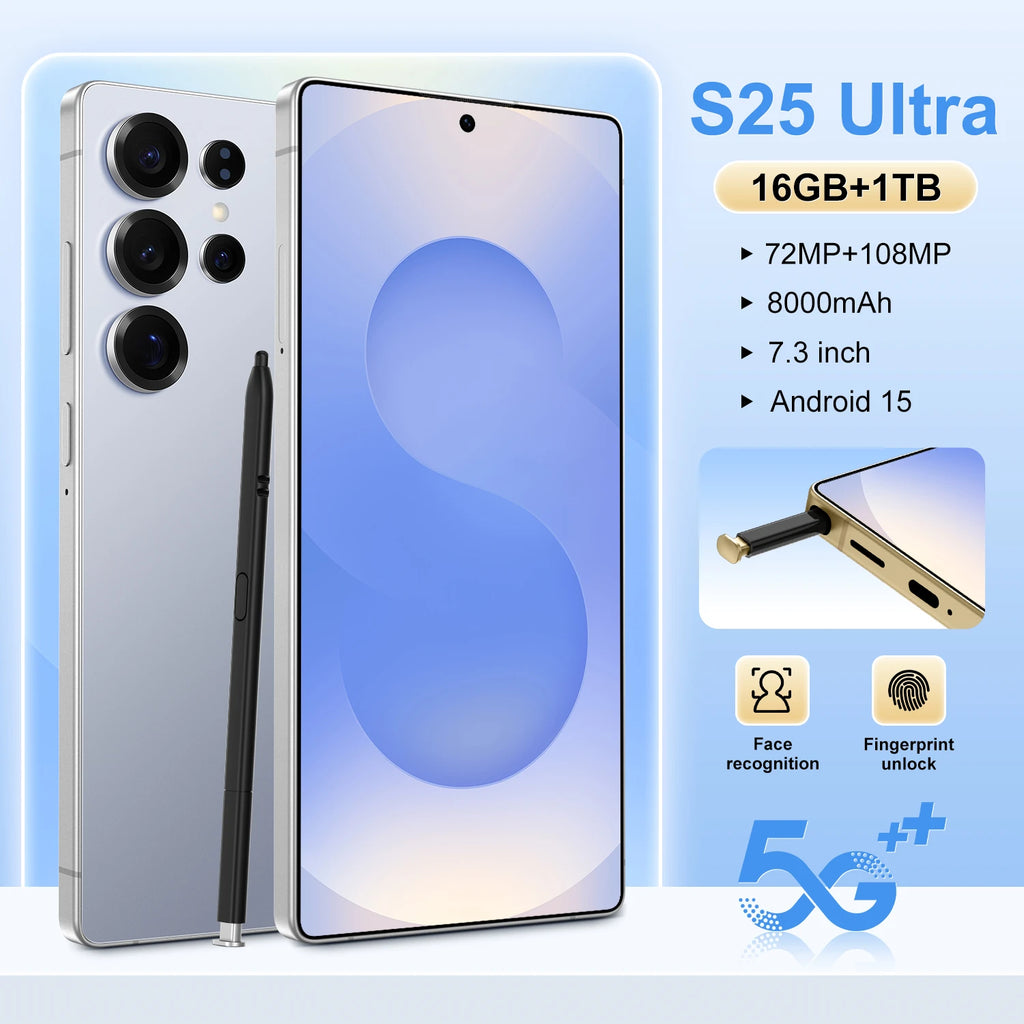 5G + Wi-Fi7 Enabled Mobile S25Ultra for High-speed Network Scenarios