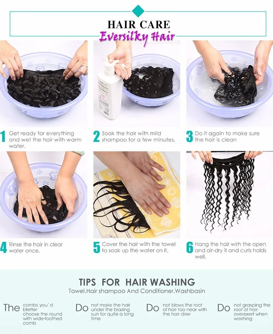 200Density Indian 100% Human Hair 1x4 U Part/V Part Wigs Natural Black Loose Deep Wave #2 Dark Brown U Part Wigs Daily