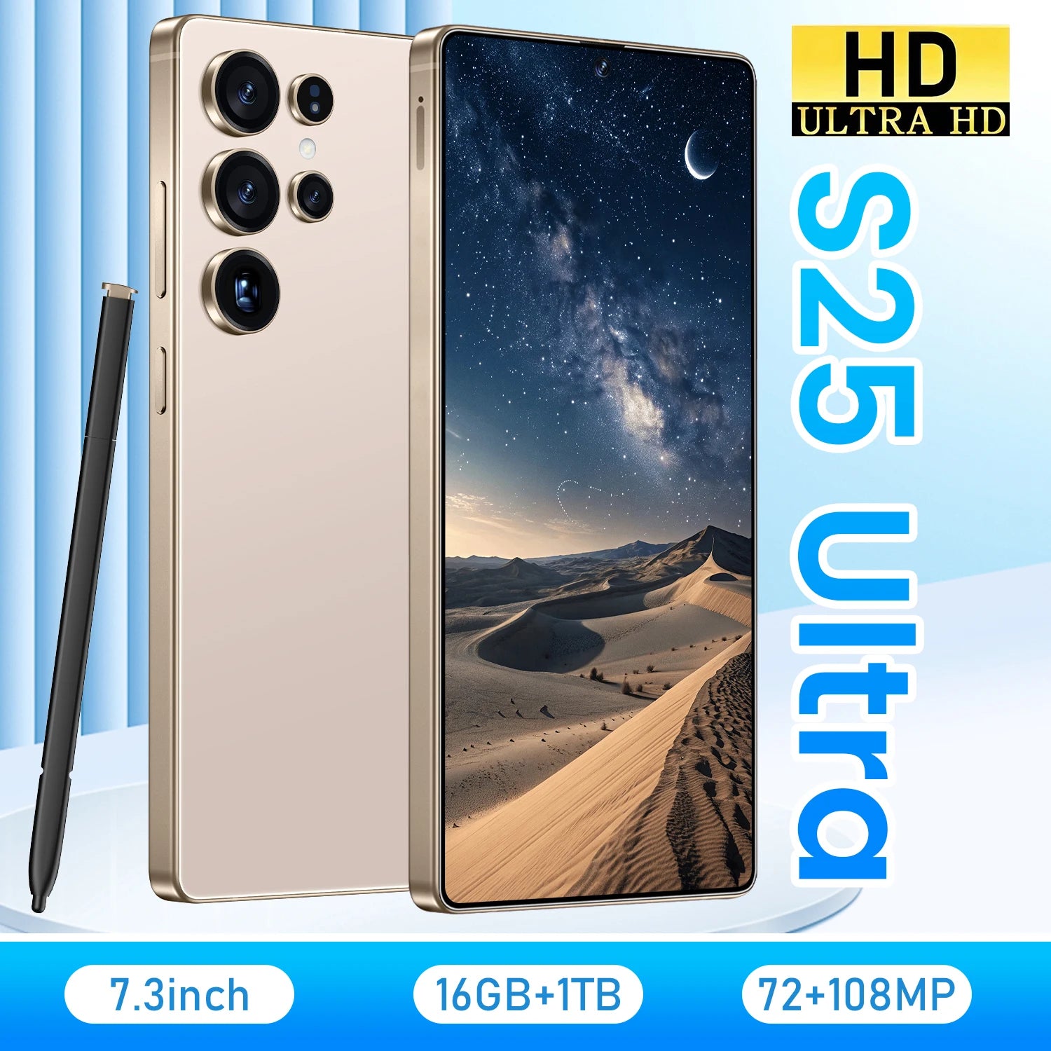 New Arrival S25 Ultra Smartphones High Quality 5G Dual SIM Mobile Phone RAM 12GB+512GB Storage Global Version