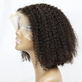 Kinky Curly Lace Frontal Bob Wig Human Hair  150% 180% 250% Density Lace Closure Brazilian Bob Human Hair Wigs for Black Women