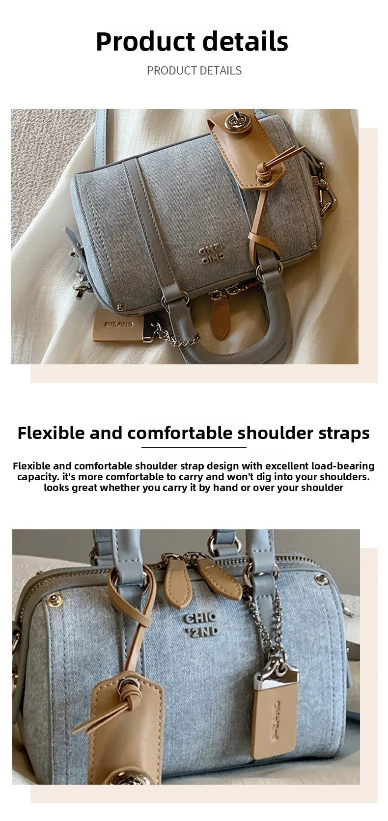 ABQP New Women's Handbag Luxury Brand Fashion Women's Shoulder Crossbody Bag Casual Versatile Women's Bag High Quality