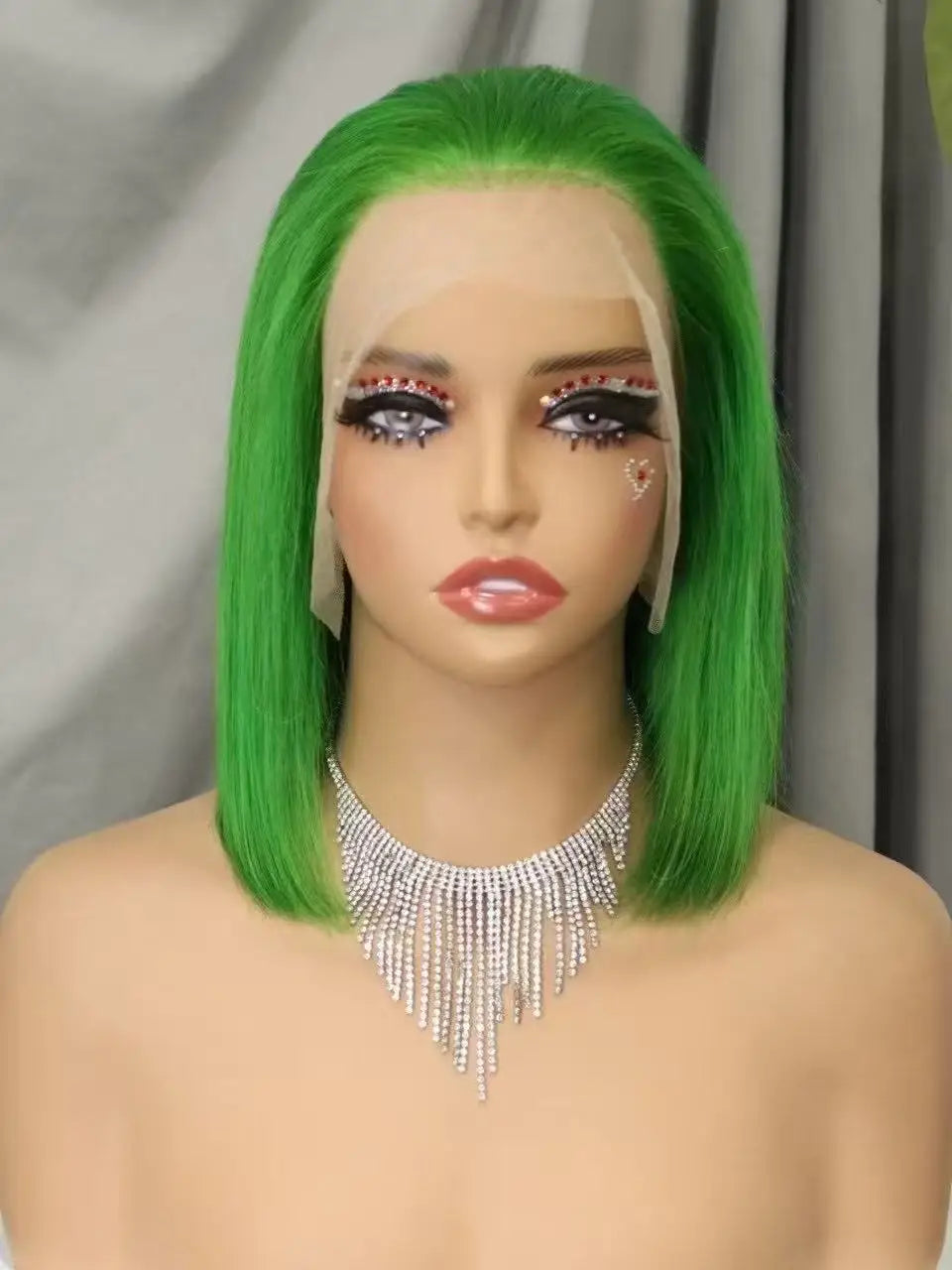 Pink Bob Wig Human Hair Wigs 250% 13x4 Transparent Lace Front Double Drawn Bone Straight Colored Bob Wigs for Black Women