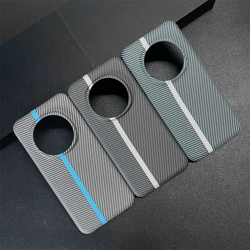 Ultra-Thin Carbon Fiber Texture Case for Honor Magic 7 Pro Magic 7 Skin Feel Matte Frosted Protective Cover Funda