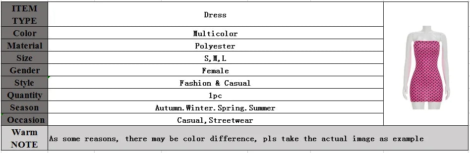 Sexy Strapless Backless Mini Dress Women Dot Print Party Club Y2K Clothes Bodycon Summer Off Shoulder Sleeveless Dresses Outfit