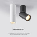 LED Downlights Dimmable 10W 12W 15W 18W Surface Mounted Ceiling Lamps Spot Light Warm /Natural /Cold White AC 85-265V + Driver