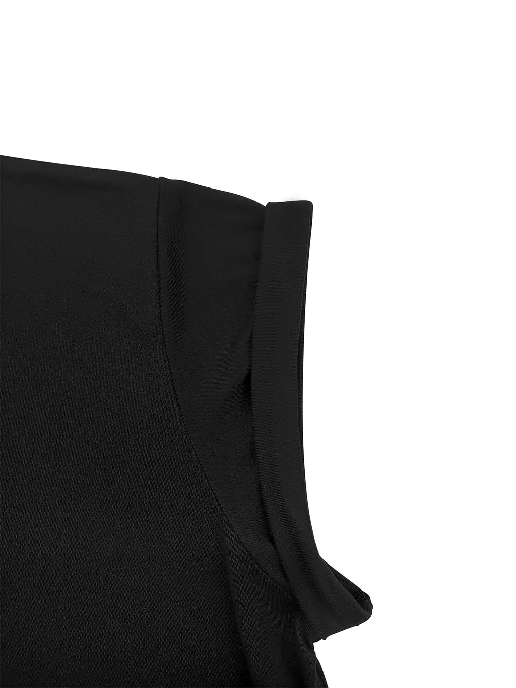 New Crew Neck T-shirt Dress Women, Loose Casual Rolled Short Sleeve Slimming A-line Skirt, Pocketed Vacation Style Mini Dress