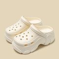 Chunky Platform Clogs Sandals Women Summer Soft Thick Bottom Beach Garden Shoes Woman Slide Non Slip EVA Wedge Slippers