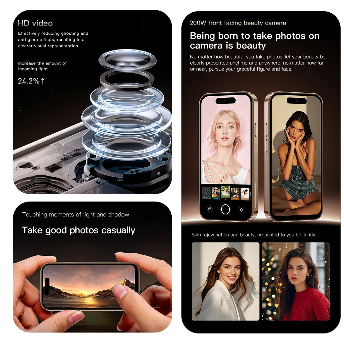 ONEMYTH M17 Pro Mini Smartphone 4.0-inch 2000mAh Dual SIM 4G LTE 2GB+16GB 3GB+64GB Android Ideal Gift Backup Phone