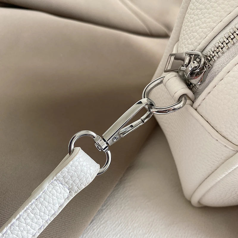 Casual Handbag 3-IN-1 Fashion Brand Messenger Bags for Women Pu Leather Crossbody Bag Lady Totes Large Capacity Travel Bag
