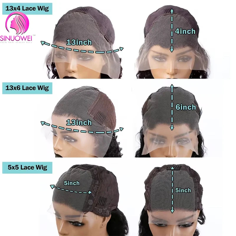 250% Density Highlight 13x6 Lace Frontal Burmese Bouncy Curly Human Hair Wigs Lace Closure Colored Pixie Curly Wigs for Women