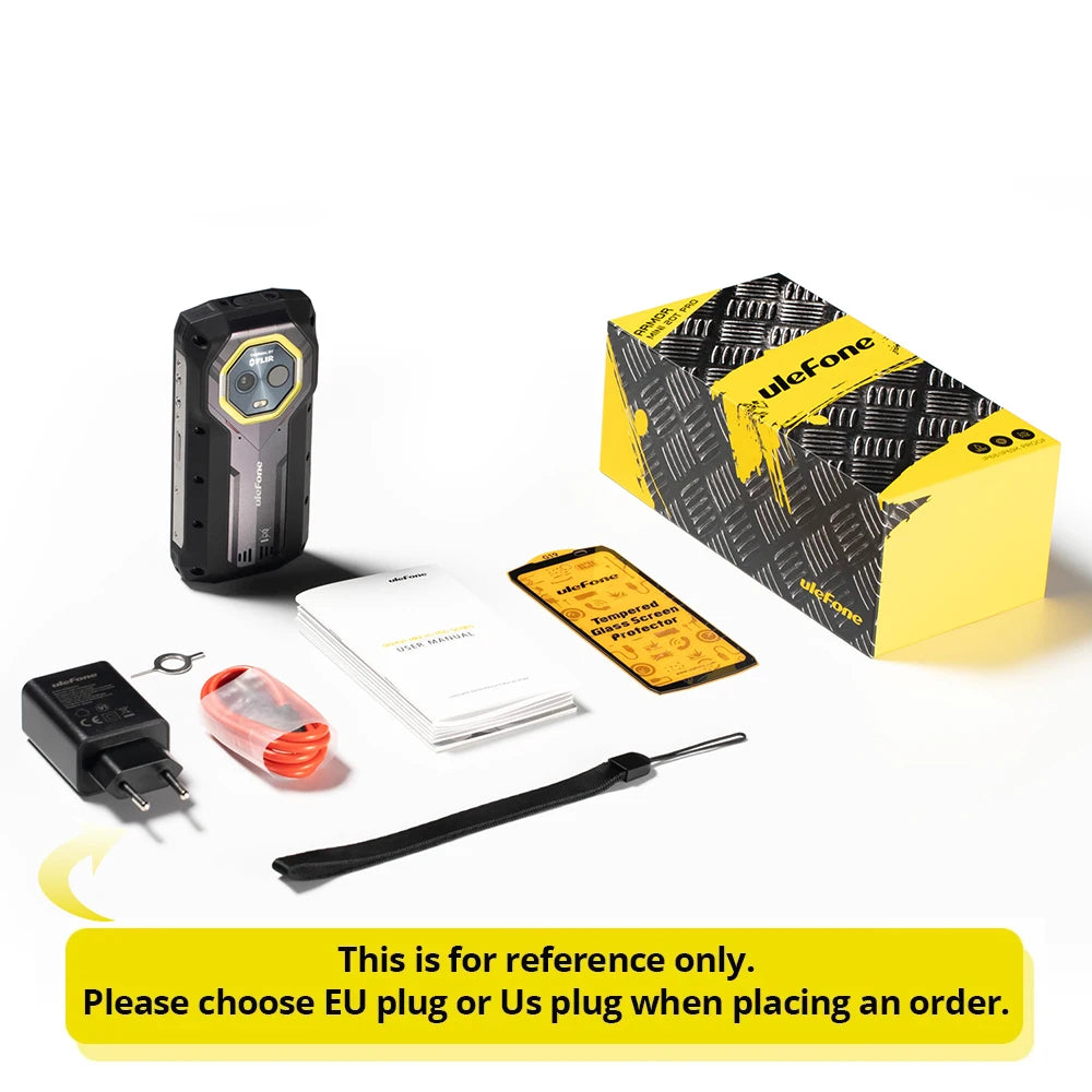 Ulefone Armor Mini 20T Pro 5G  4.7" Display  Rugged Phone LED Light Android 14 Smartphone 6200mAh 16GB+256GB 33W Mobile Phone