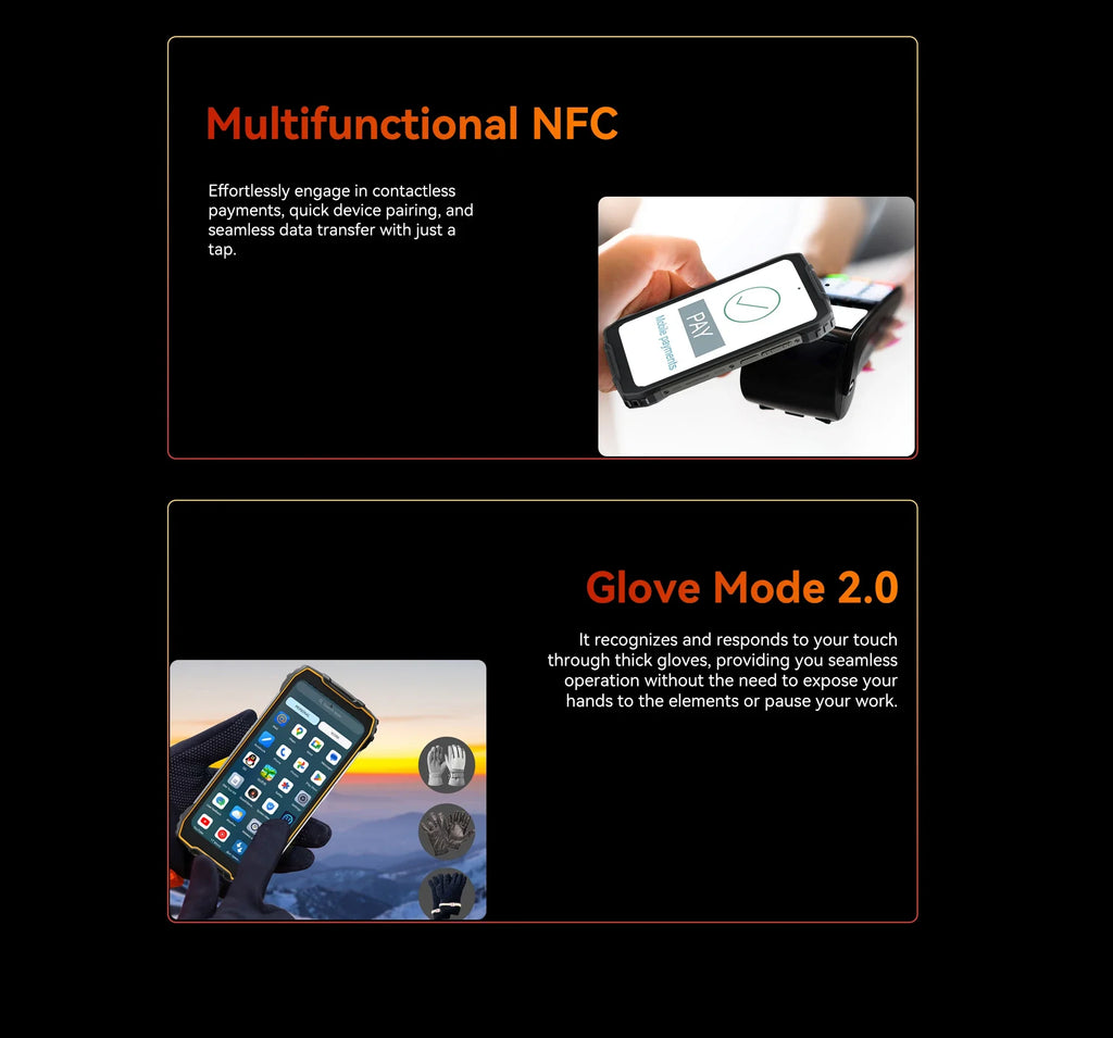 Blackview BV7300 Rugged Phone 18GB(6+12) 256GB Dual Camping Lights Call Phone Helio G81 Octa Core 15000mAh Smartphone Android 14